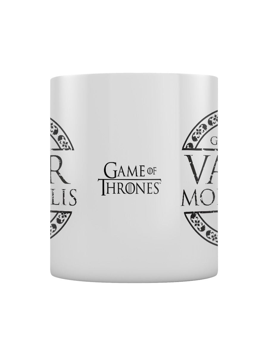 Game of Thrones Valar Morghulis Mug