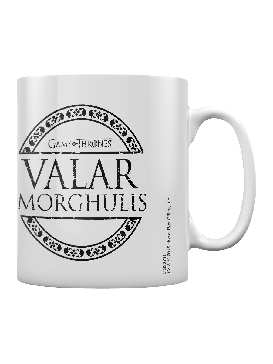 Game of Thrones Valar Morghulis Mug