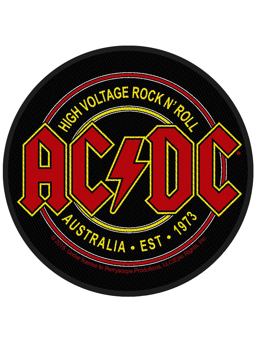 AC/DC High Voltage Rock N Roll Patch