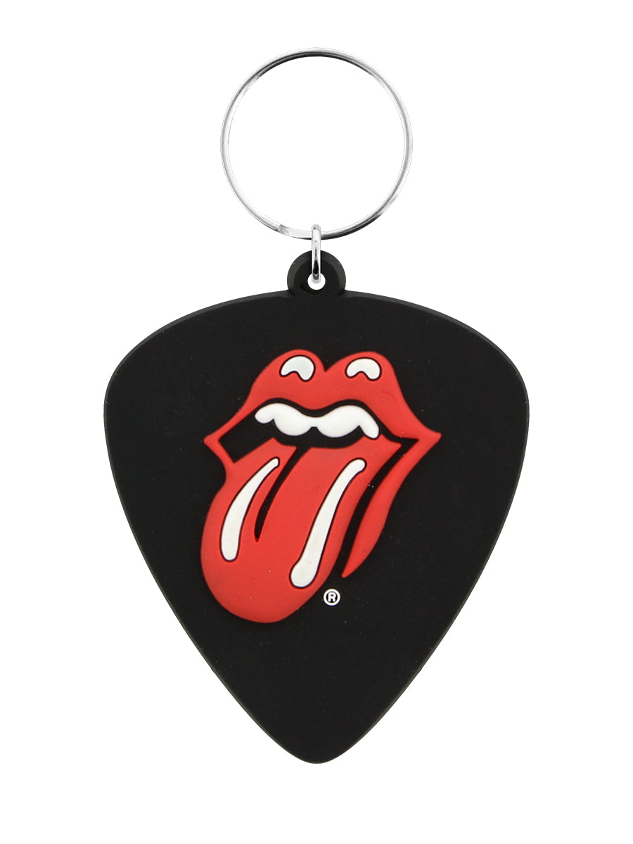 Rolling Stones Plectrum Keyring