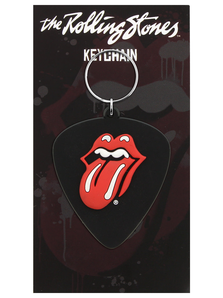 Rolling Stones Plectrum Keyring