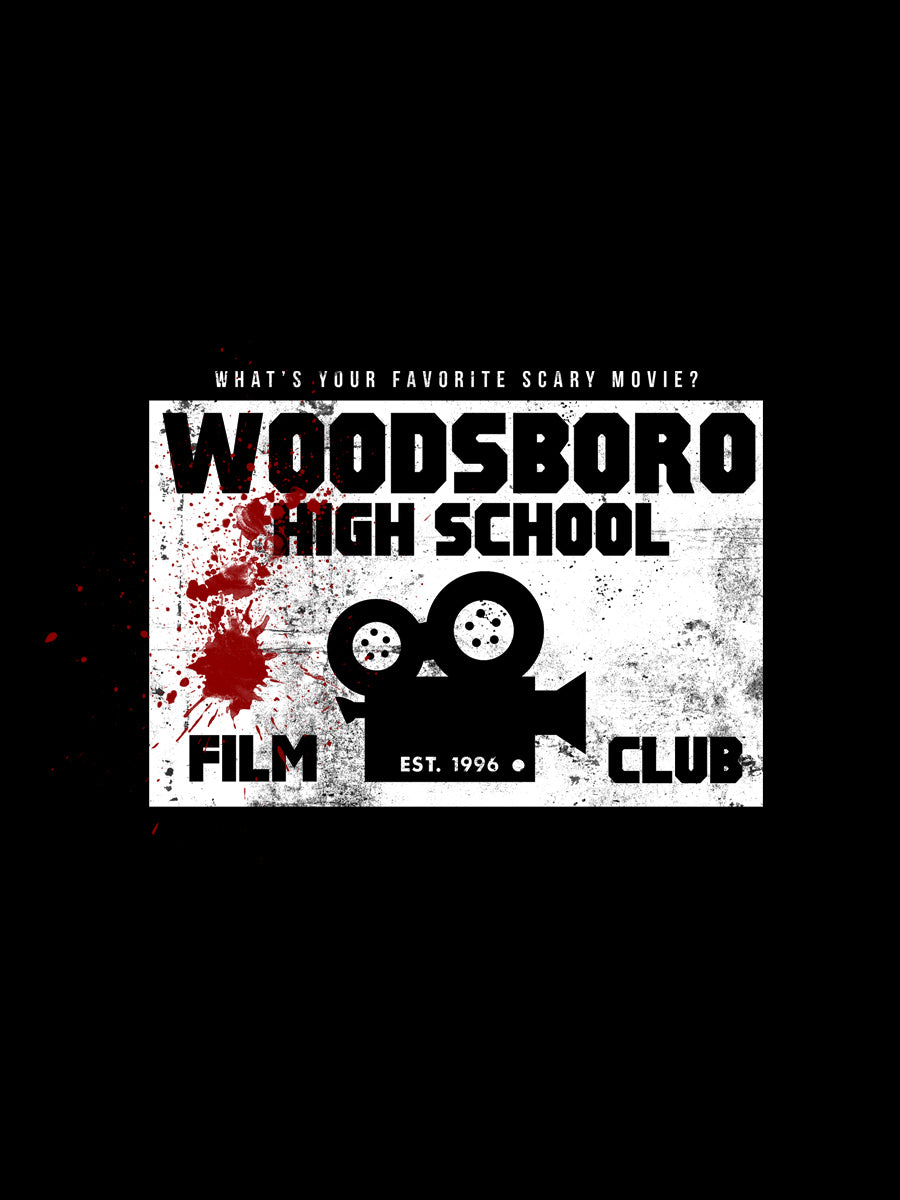 Woodsboro High School Film Club Black Backpack