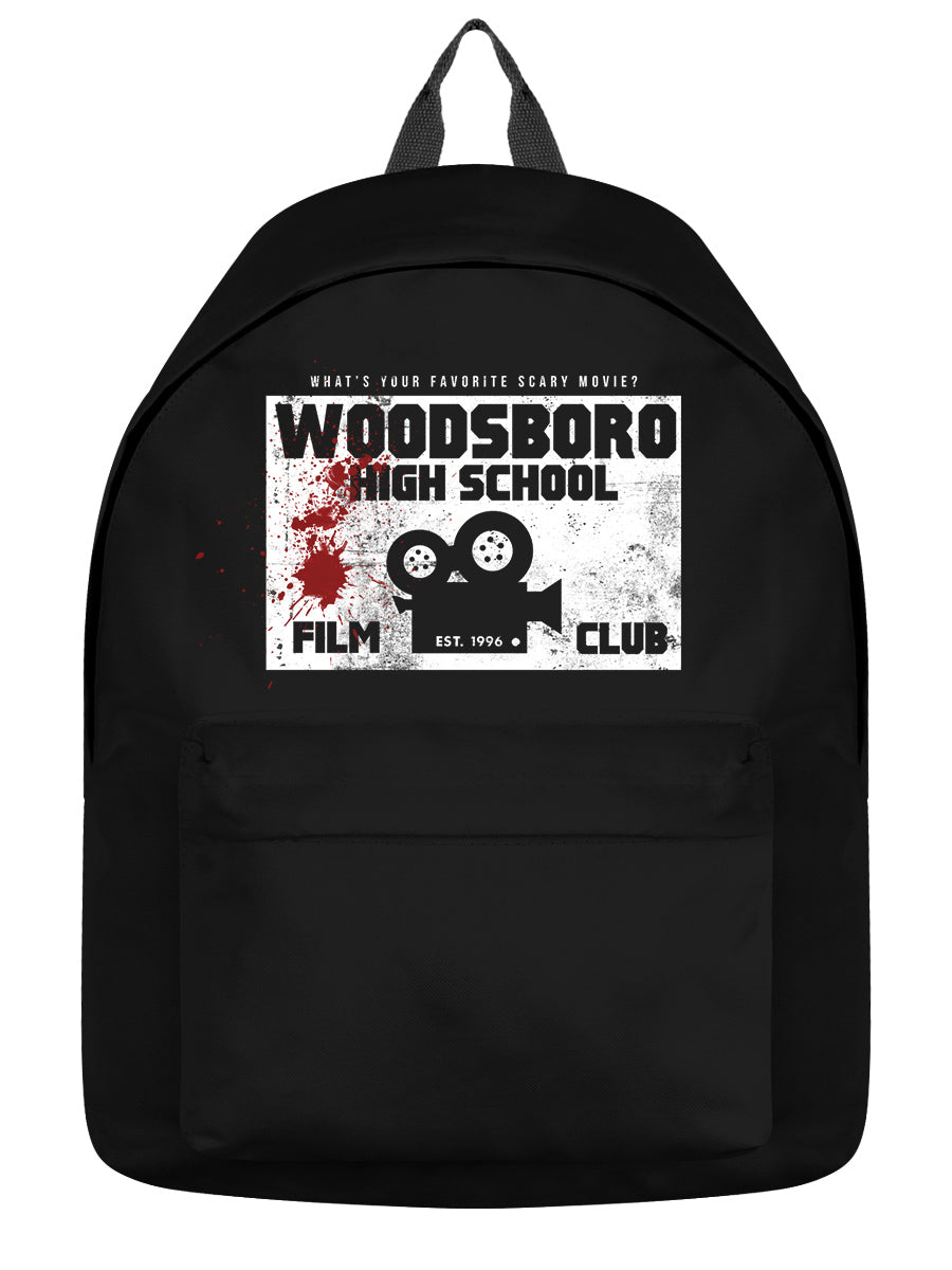 Woodsboro High School Film Club Black Backpack