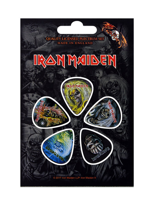Iron Maiden Eddie Plectrums 5-Pack
