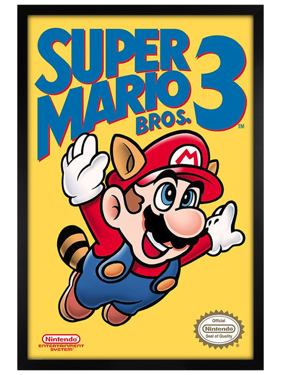 Super Mario Brothers 3 Poster