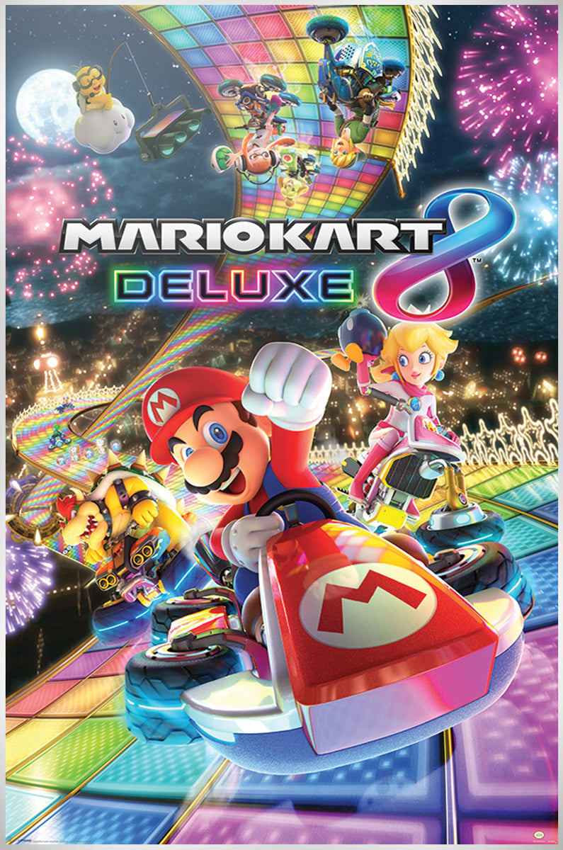 Mario Kart 8 Deluxe Poster