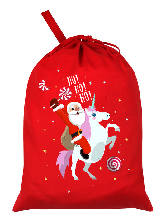 Who Needs Rudolph? Red Santa Sack