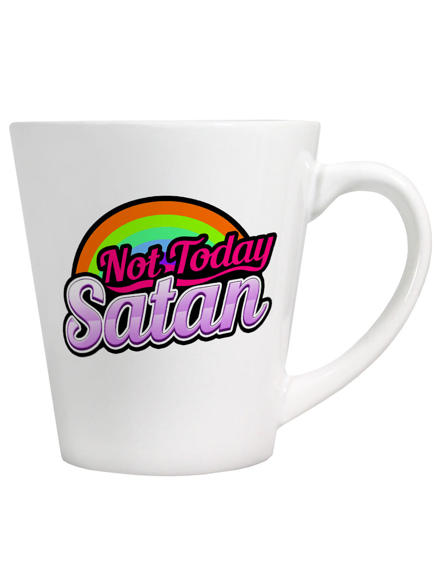 Not Today Satan Latte Mug