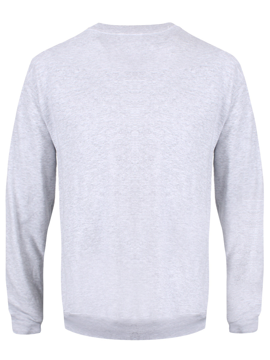 Tree-Wok Men's Grey Christmas Jumper