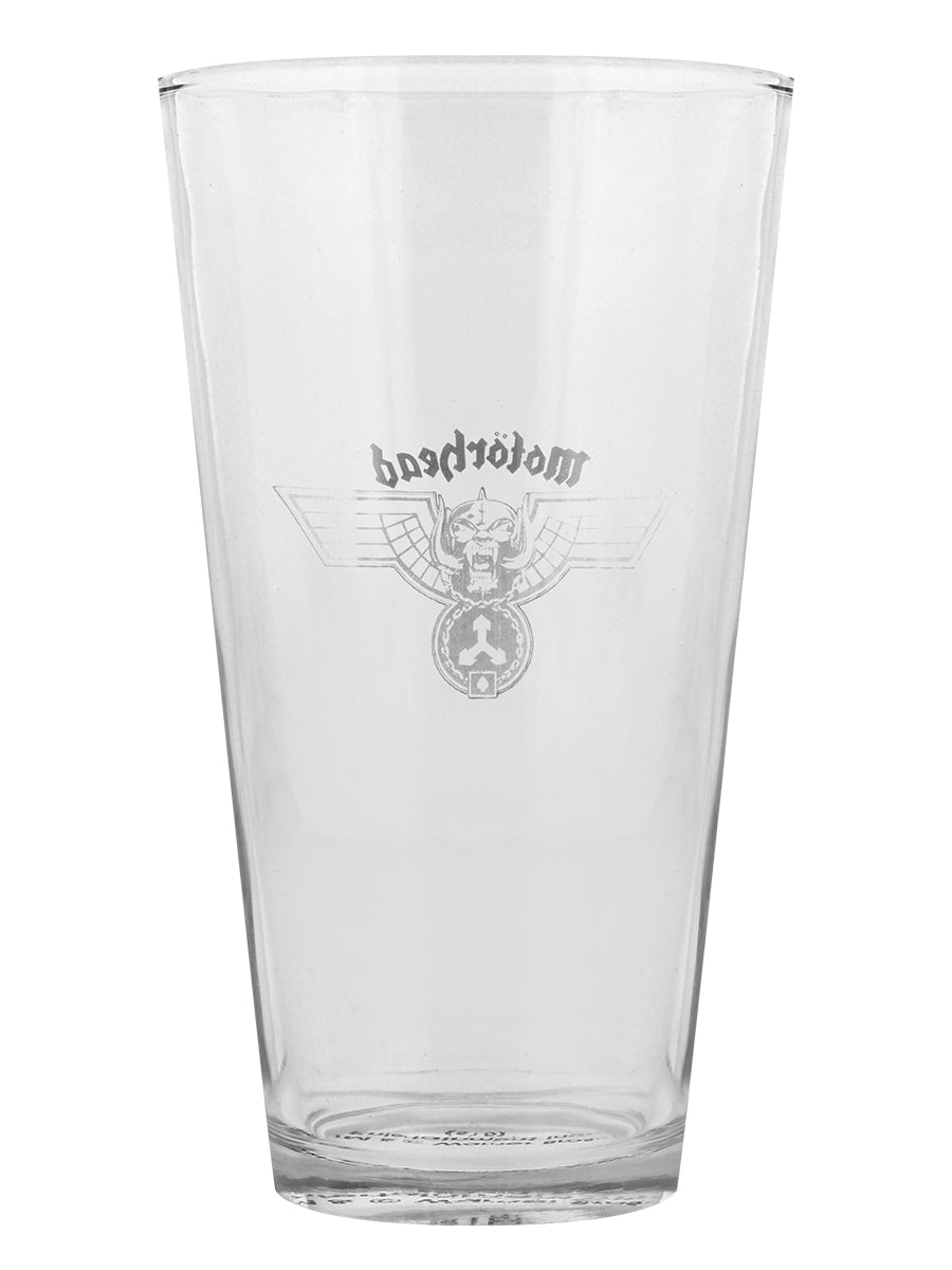 Motorhead Hammered Drinking Glass