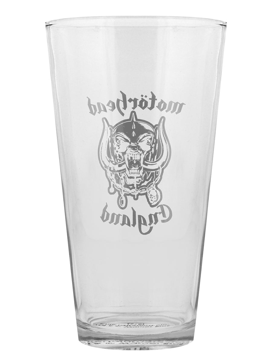 Motorhead England Drinking Glass