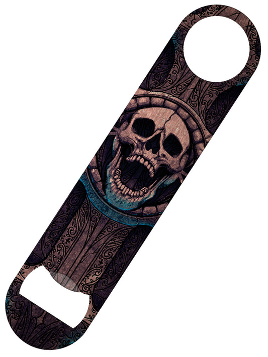 Laughing Skull Bar Blade Bottle Opener