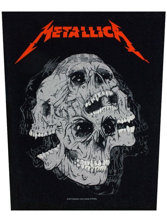 Metallica Skulls Backpatch
