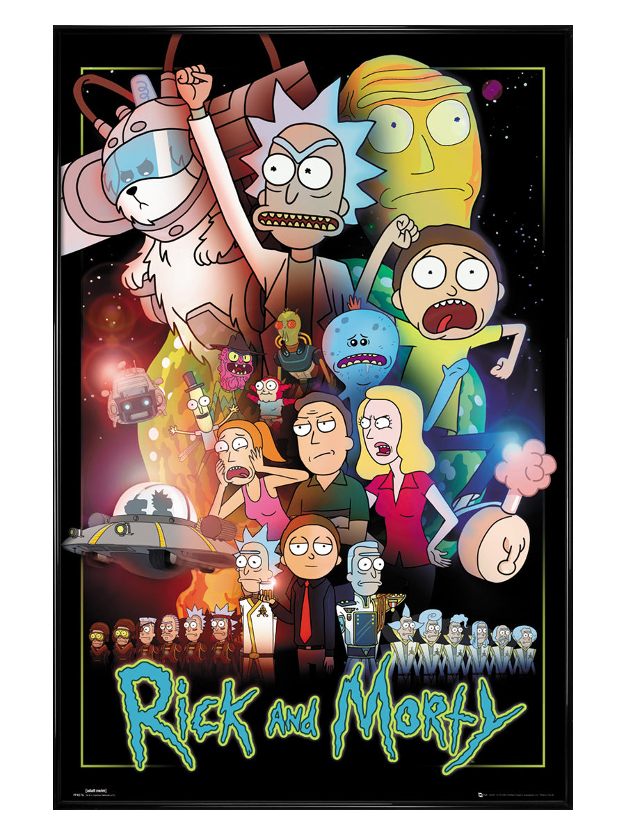 Rick and Morty Wars Maxi Poster