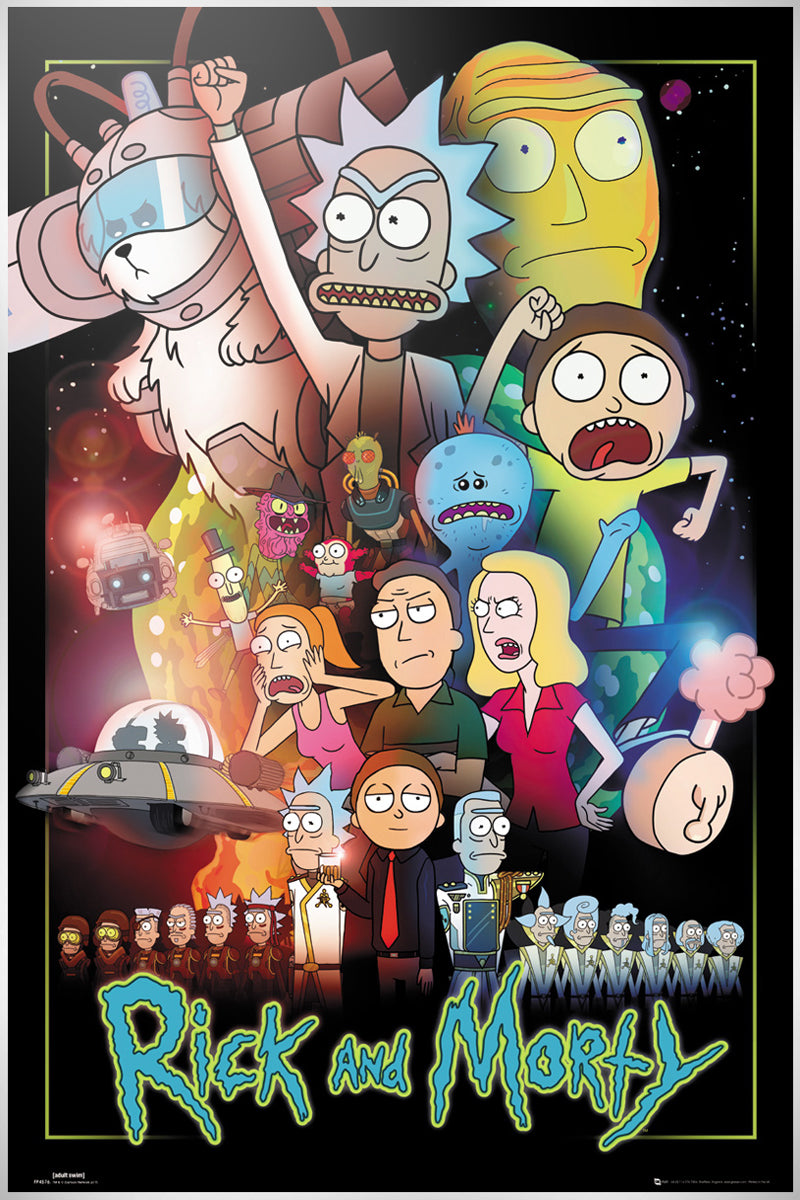 Rick and Morty Wars Maxi Poster
