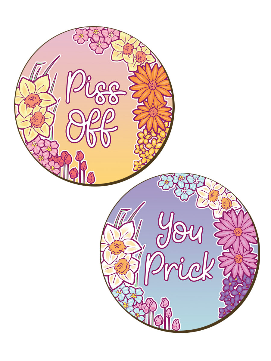 Offensive Coasters - 4 Piece Coaster Set