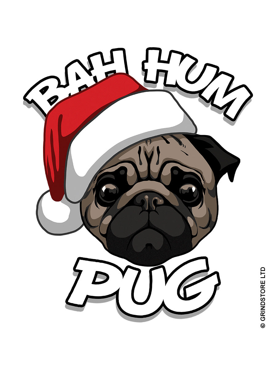 Bah Hum Pug Christmas Mug