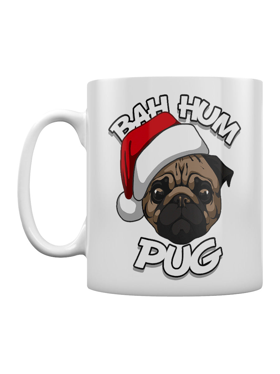 Bah Hum Pug Christmas Mug