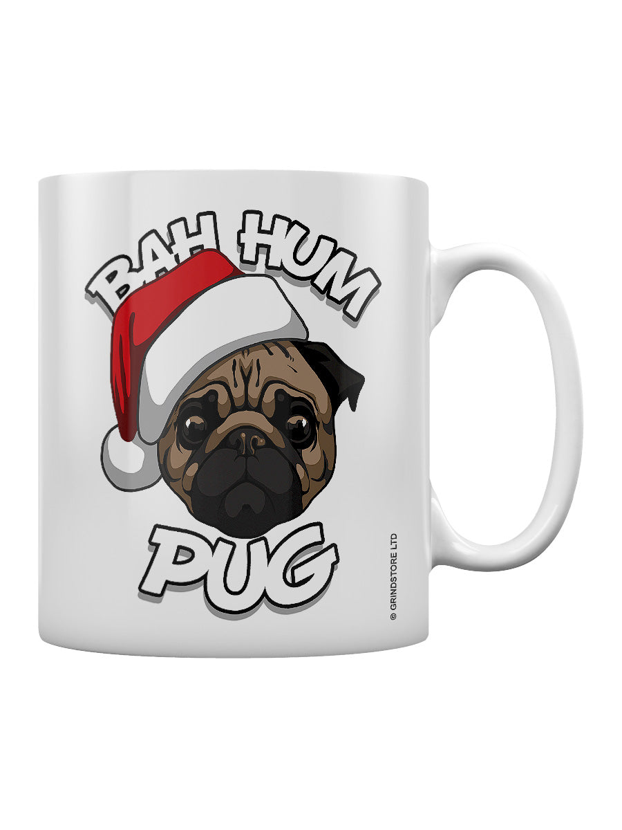 Bah Hum Pug Christmas Mug