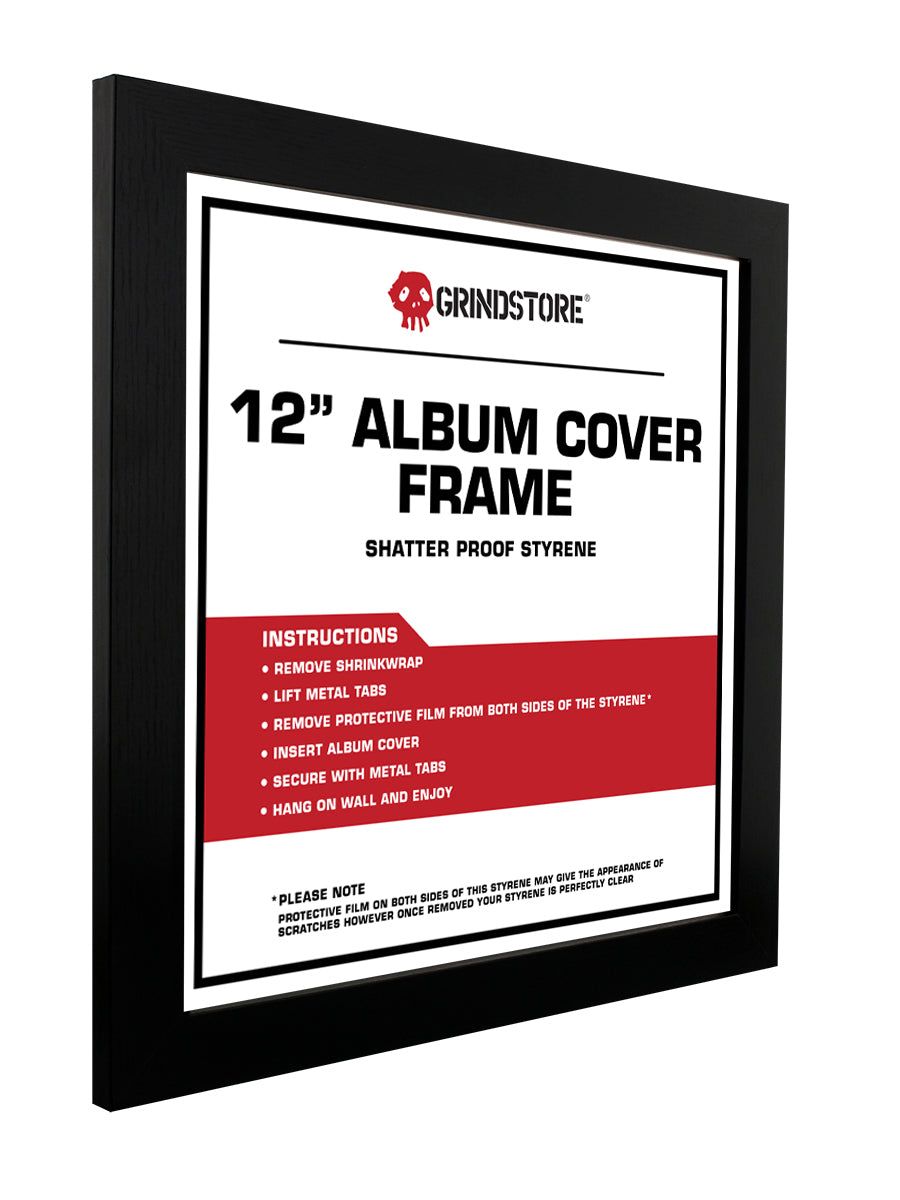 12" Record Cover Album Frame - Black