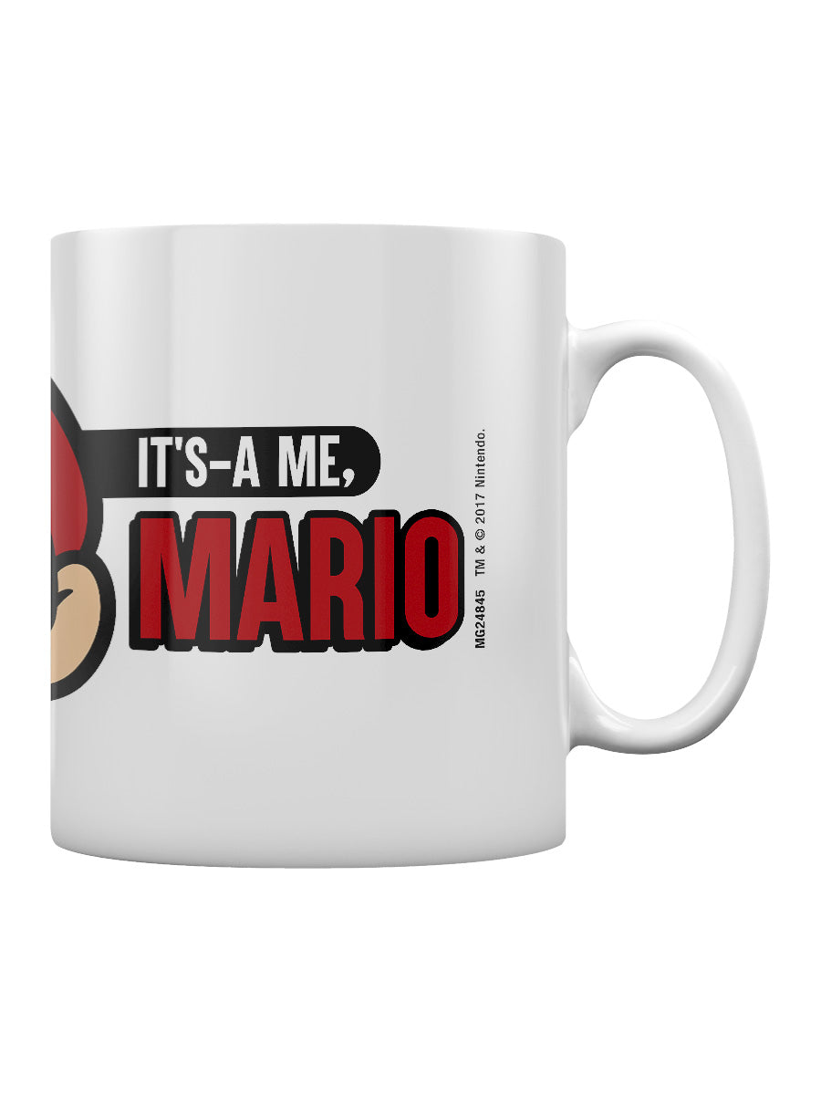 Super Mario Its A Me Mario Boxed Mug