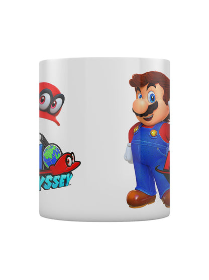 Super Mario Odyssey Mario With Cappy Boxed Mug