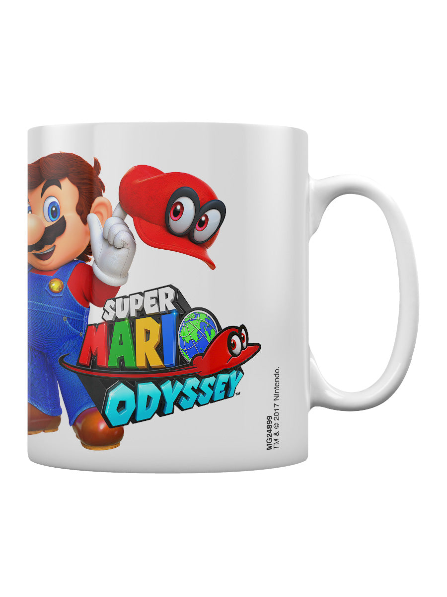 Super Mario Odyssey Mario With Cappy Boxed Mug