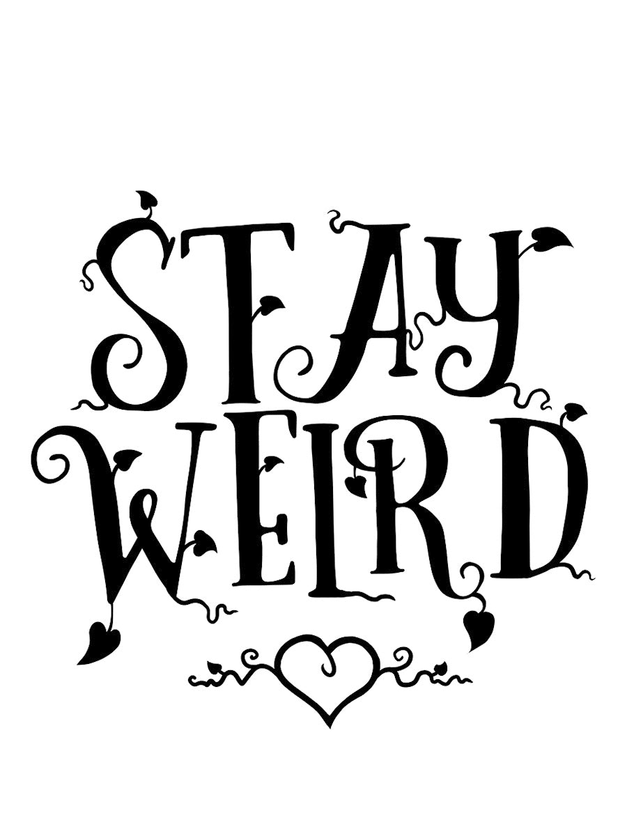 Stay Weird Latte Mug