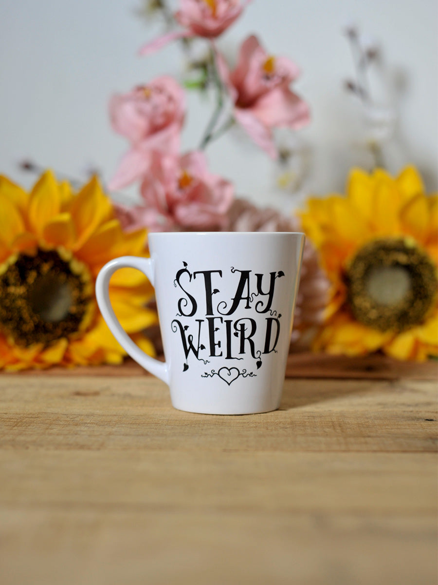 Stay Weird Latte Mug