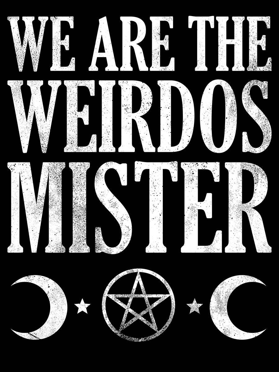 We Are The Weirdos Mister Black Messenger Bag