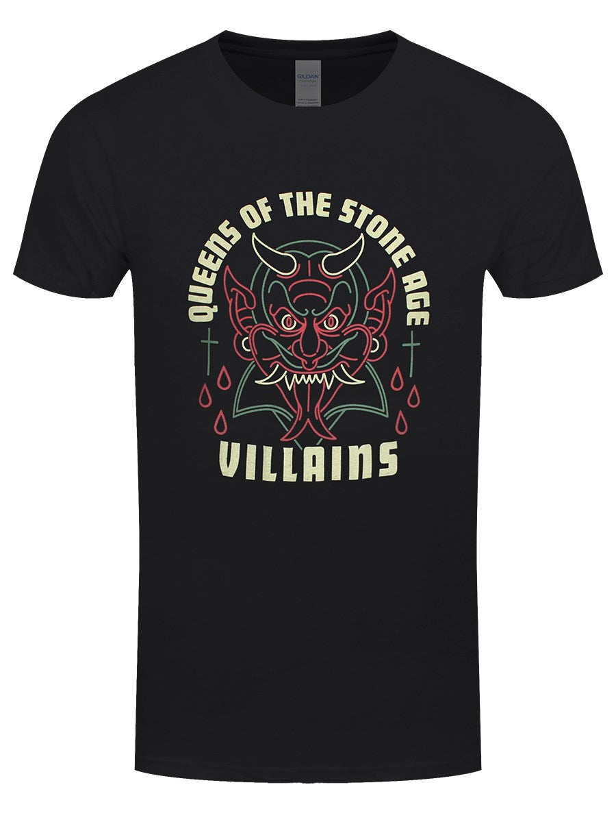 Queens Of The Stone Age Villians Men's Black T-Shirt