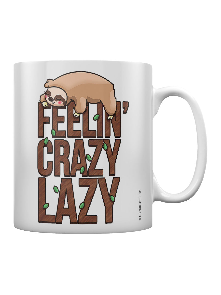 Feelin' Crazy Lazy Sloth Mug