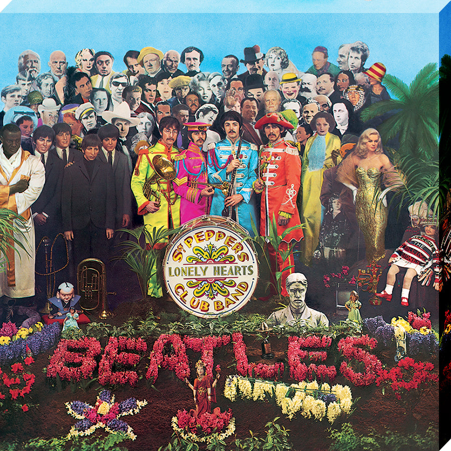 The Beatles Sgt Peppers Classic Album Cover Canvas