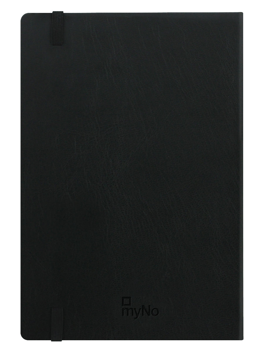 Moonlit Kit A5 Hard Cover Black Notebook
