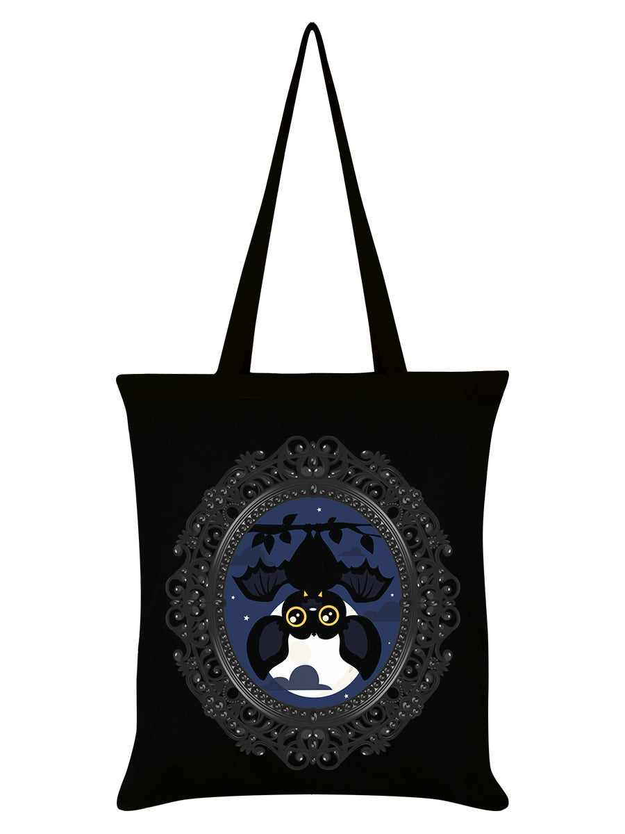 Vampire Bat Black Tote Bag