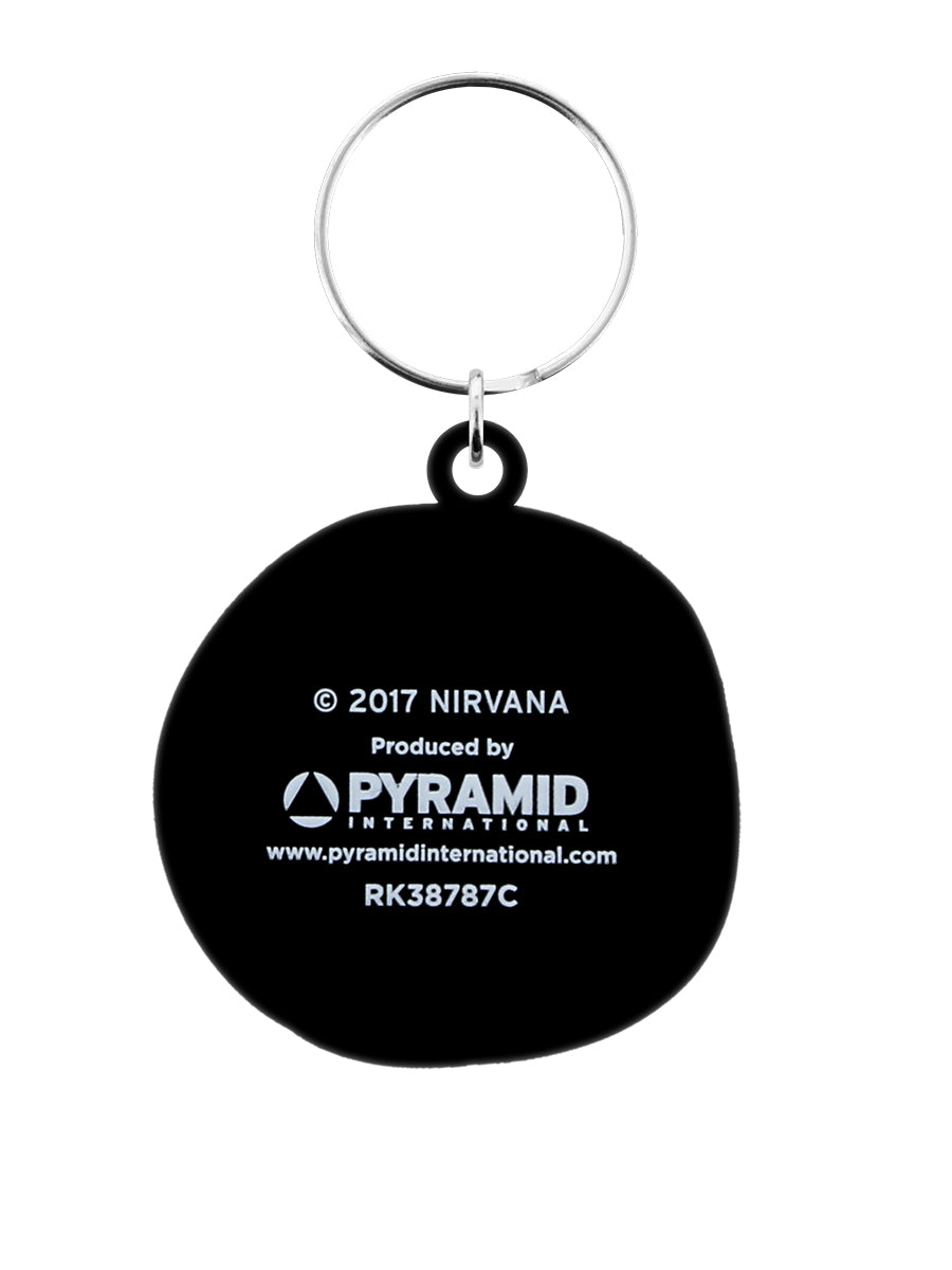 Nirvana Happy Face Keyring