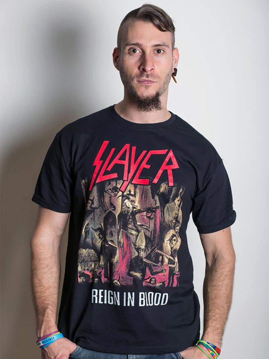 Slayer Reign in Blood Men's Black T-Shirt