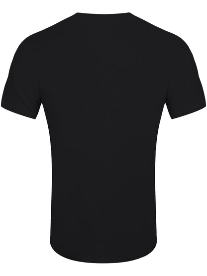 Nirvana Spliced Happy Face Men's Black T-Shirt