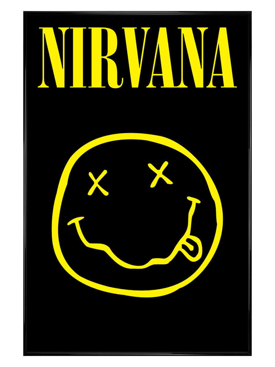 Nirvana Happy Face Poster