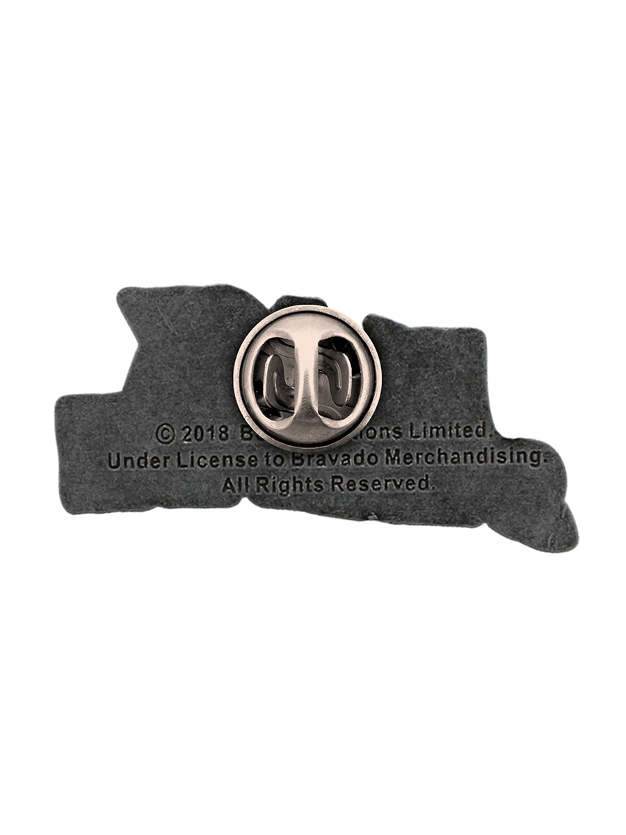 Black Sabbath Purple Logo Enamel Pin Badge