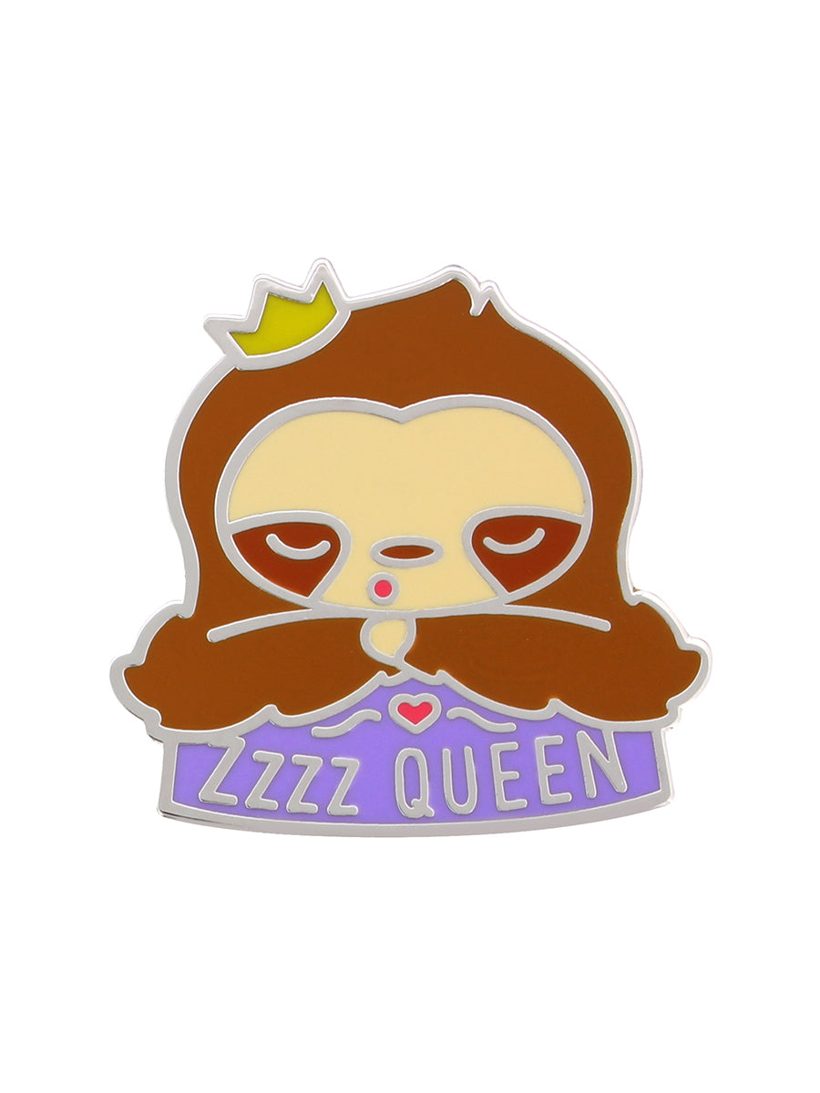 Sleepy Sloth Enamel Pin Badge