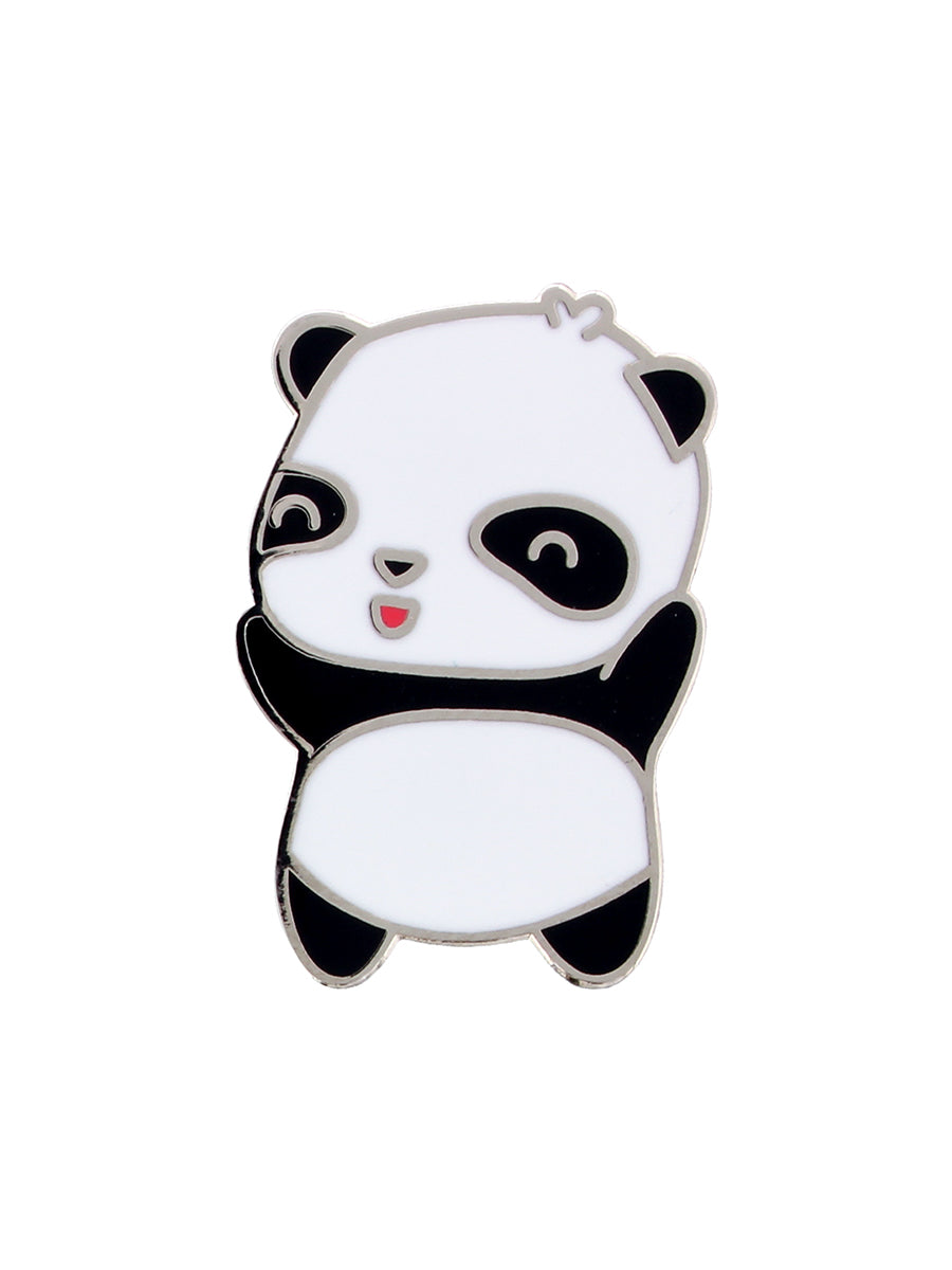 Kawaii Panda Enamel Pin Badge