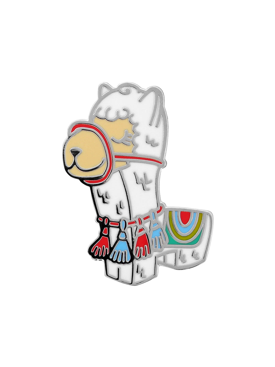 Llama Pinata Enamel Pin Badge