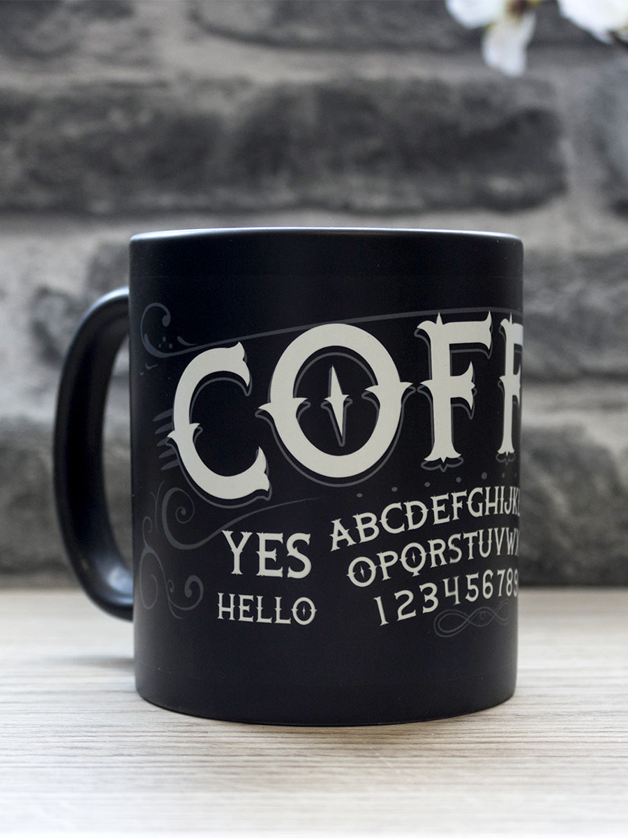 Ouija Coffee Black Mug