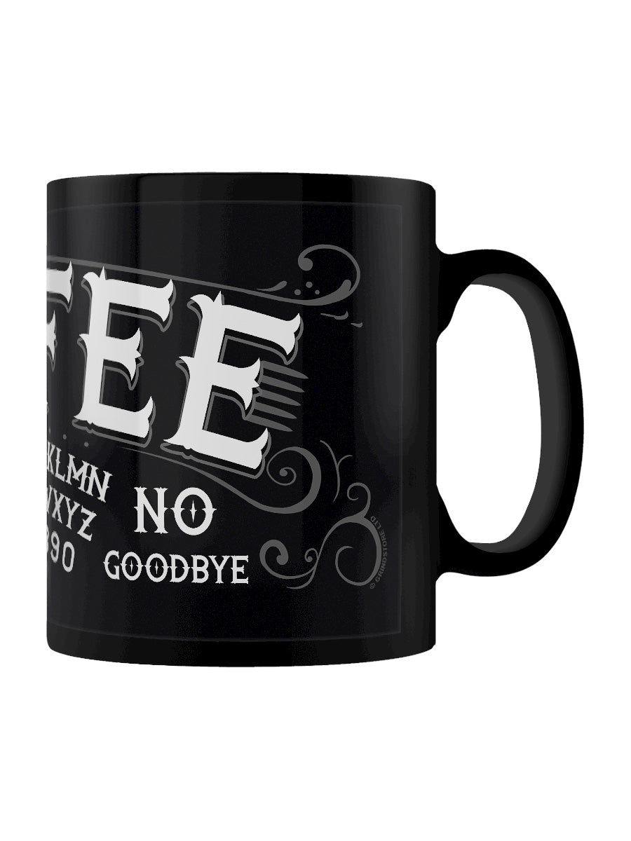 Ouija Coffee Black Mug