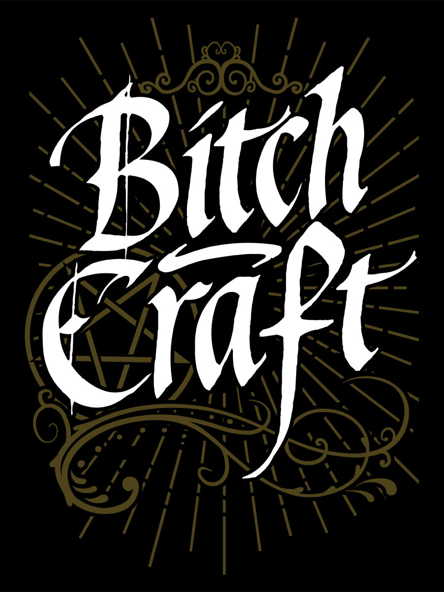 Bitch Craft Black Tote Bag