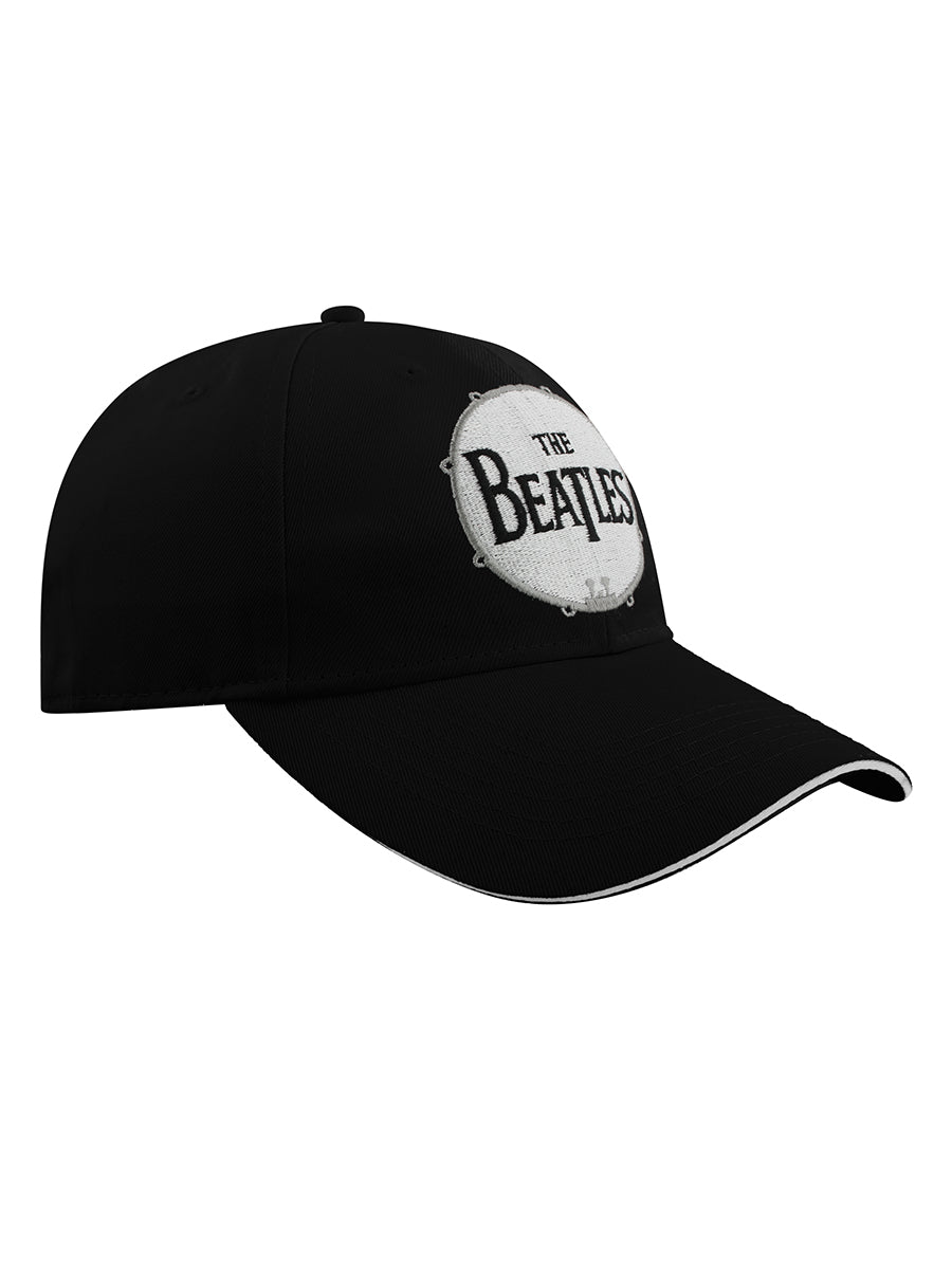 The Beatles Drum Logo Black Baseball Cap