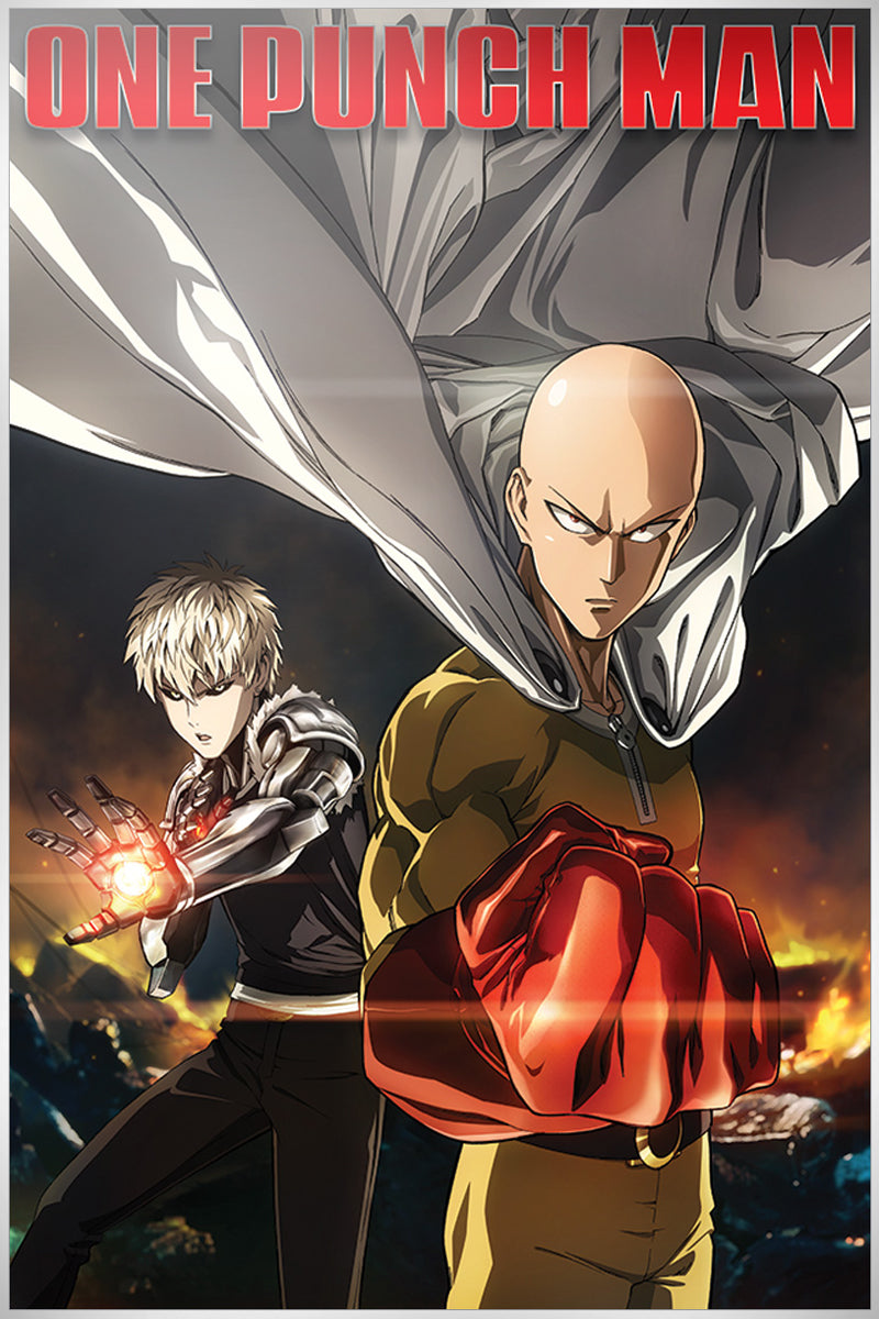 One Punch Man Destruction Maxi Poster