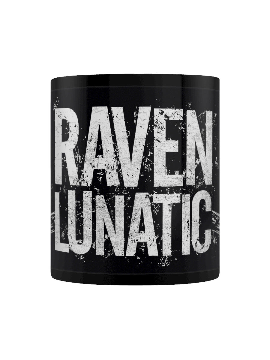 Raven Lunatic Black Mug