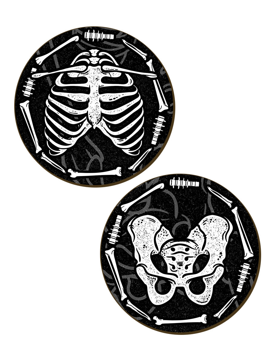 Goth AF 4 Piece Coaster Set